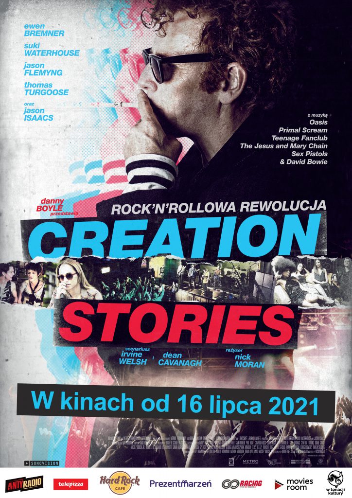 plakat z filmu creation stories