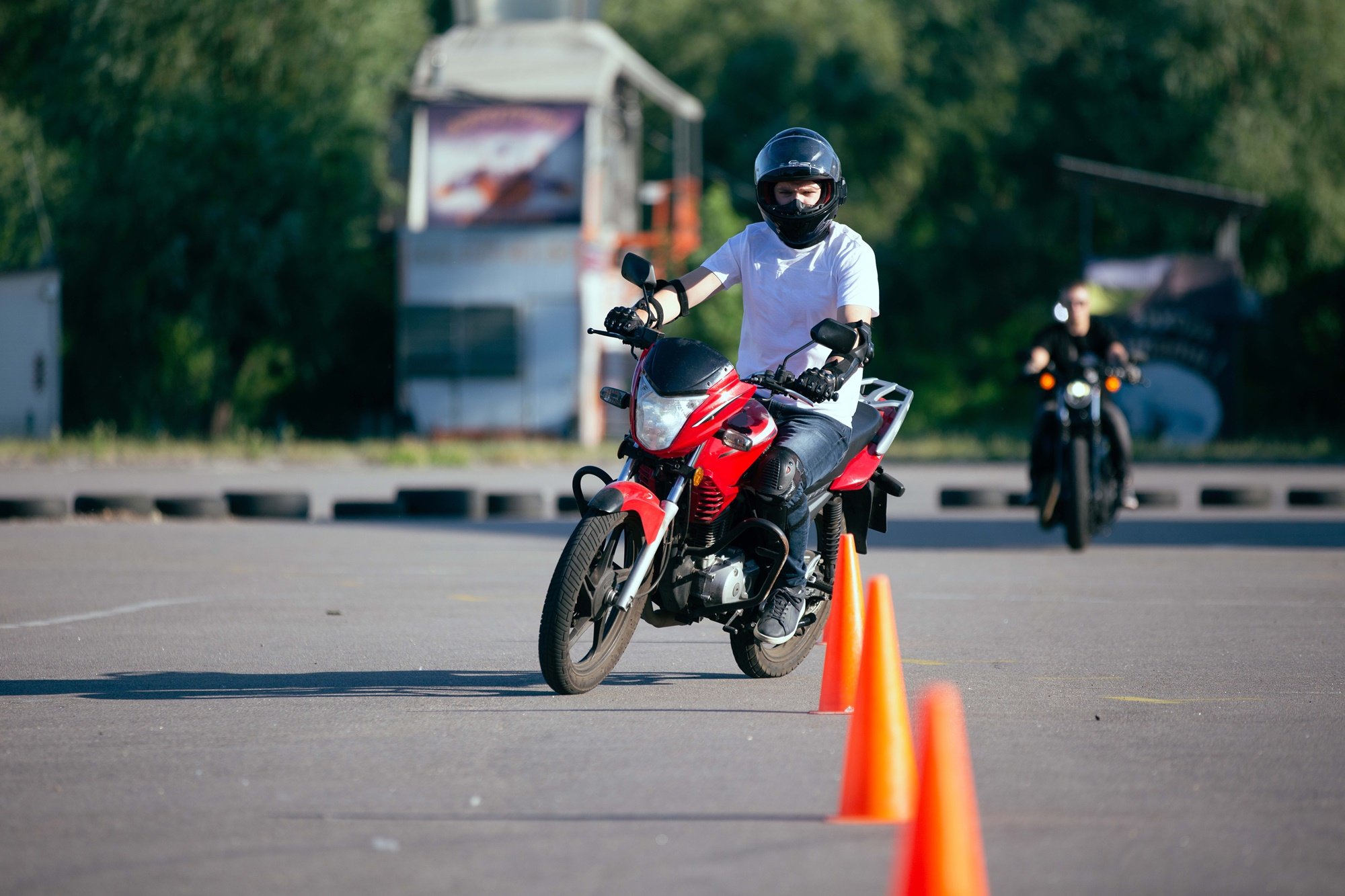 Nauka jazdy na motocyklu