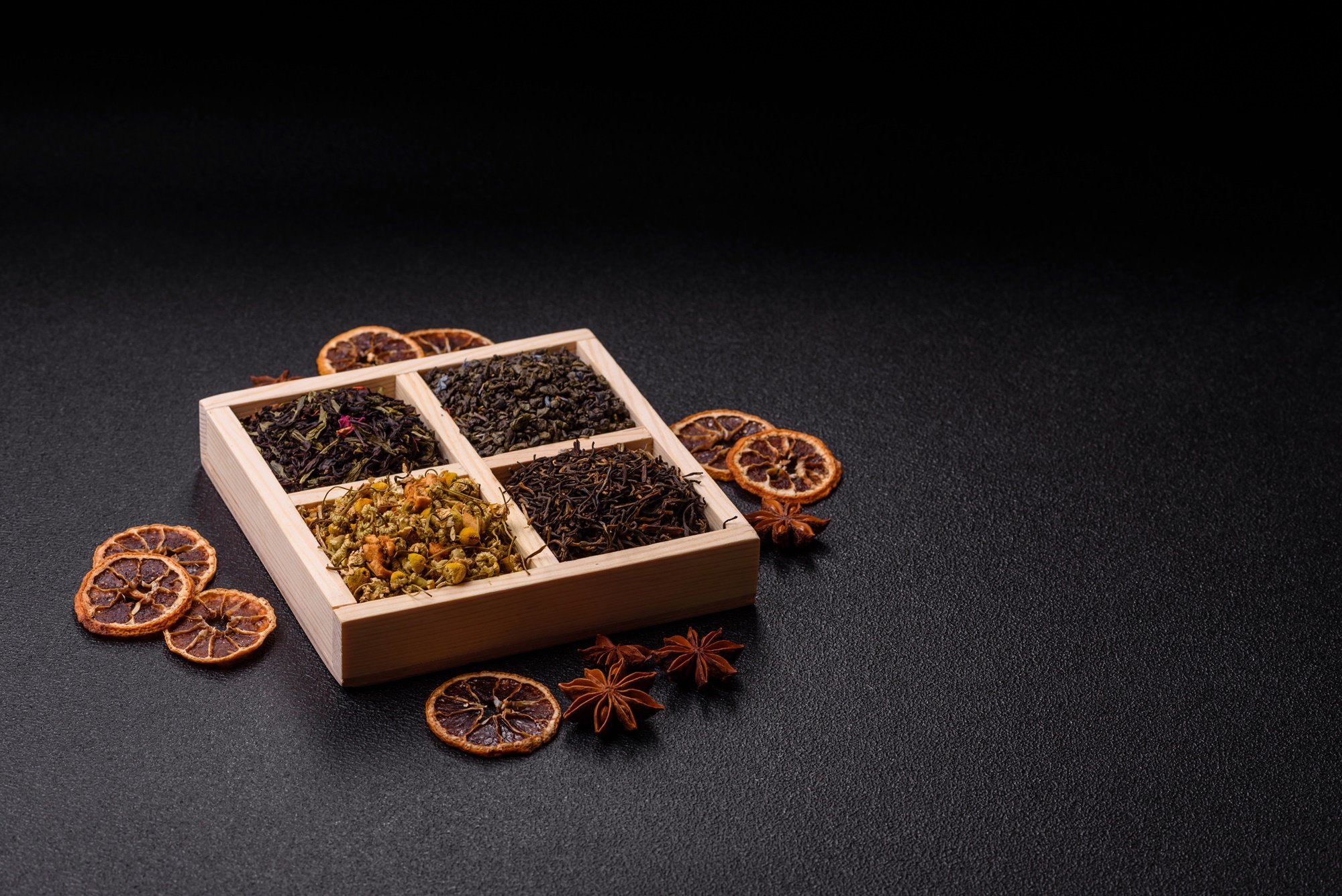 Box prezentowy z herbatą