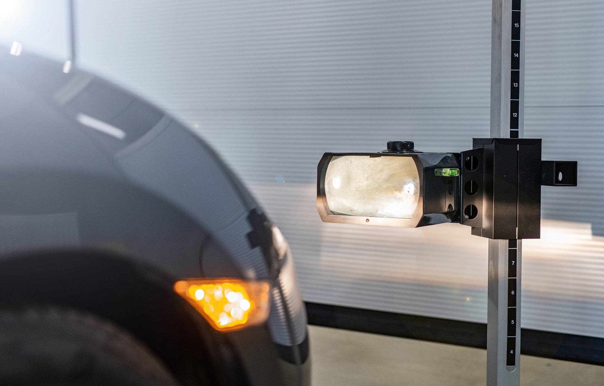 Ustawianie świateł podczas diagnostyki