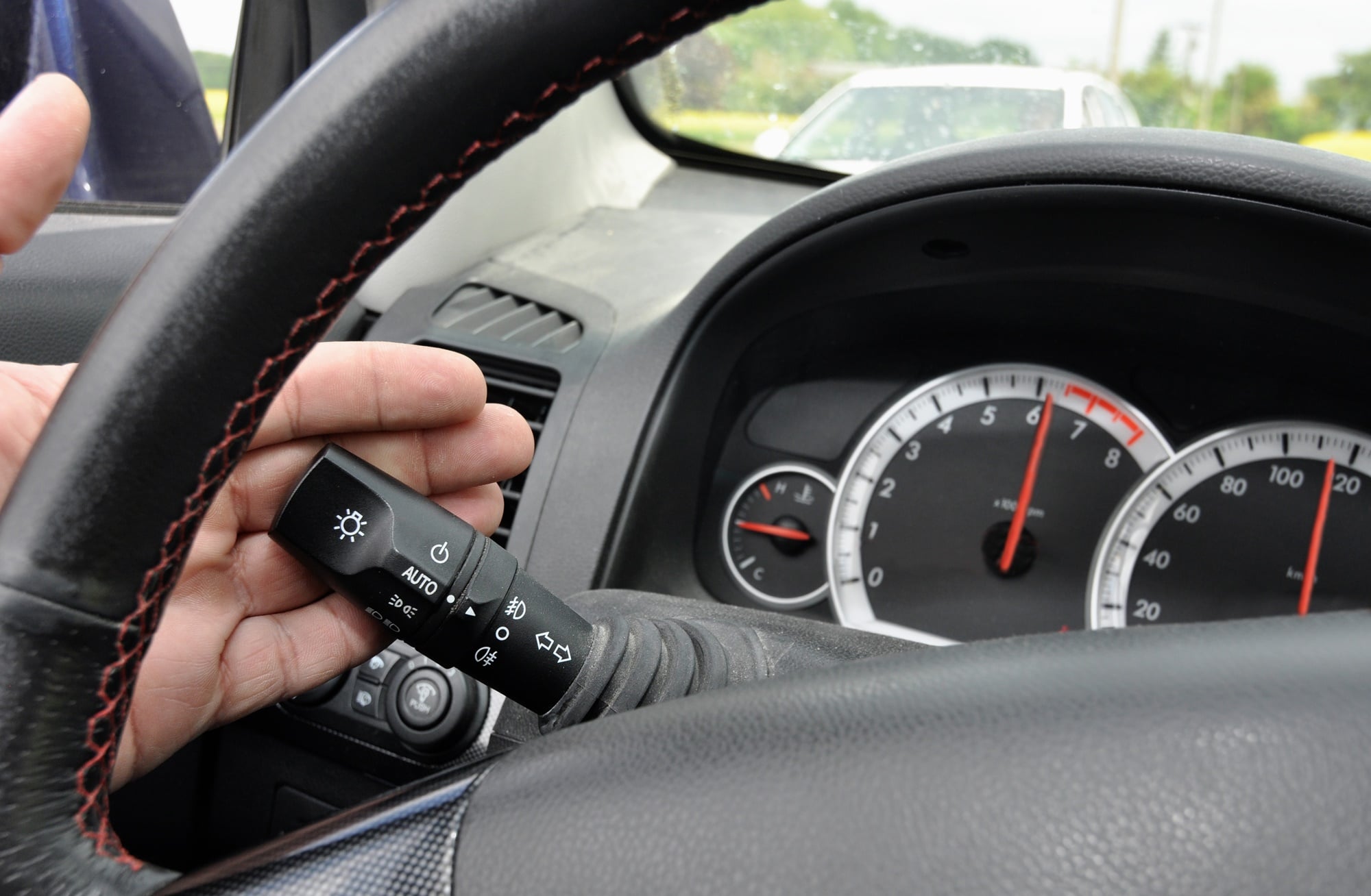 Manetka do ustawiania świateł